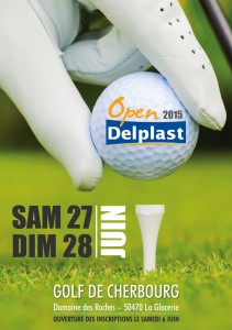 •Affiche open Golf Delplast 2016